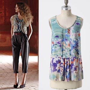 Moulinette Soeurs Stippled Canvas Top